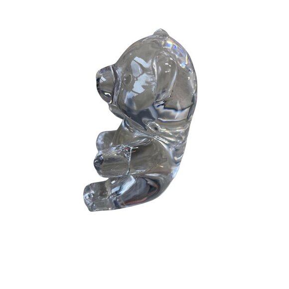 Oneida Crystal Teddy Bear Figurine Made in Korea - Picture 4 of 5